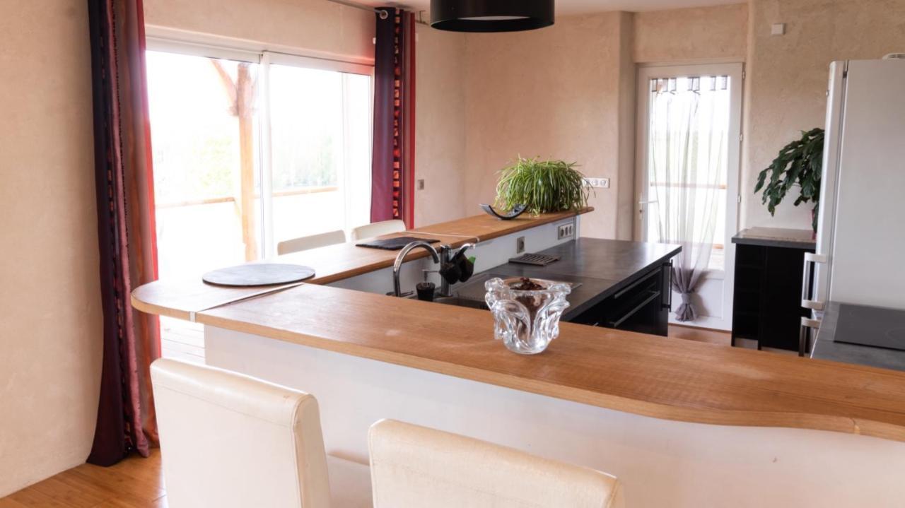 La Decouverte, Jacuzzi, Sauna, Et Terrasse Avec Vue Sur A La Campagne Entre Toulouse Et Auch