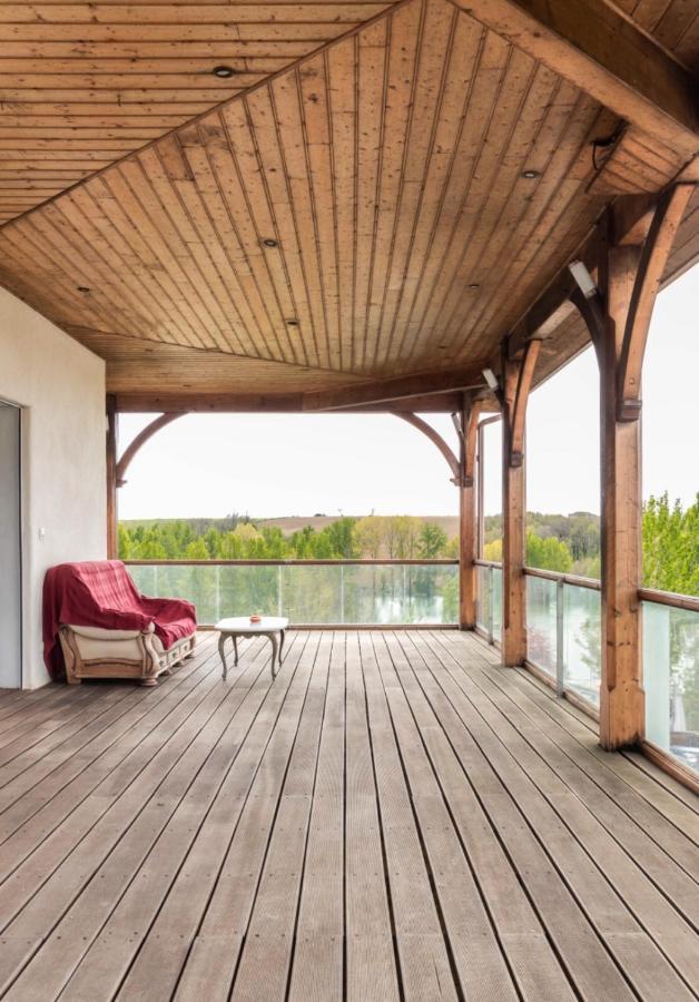 La Decouverte, Jacuzzi, Sauna, Et Terrasse Avec Vue Sur A La Campagne Entre Toulouse Et Auch Ferienhaus Catonvielle